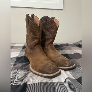 Ariat Brown Western Cowboy Boots